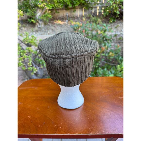 Broner Switchfoot Red Star Newsboy Knit Cap Hat Adult One Size Military Green - Picture 3 of 10